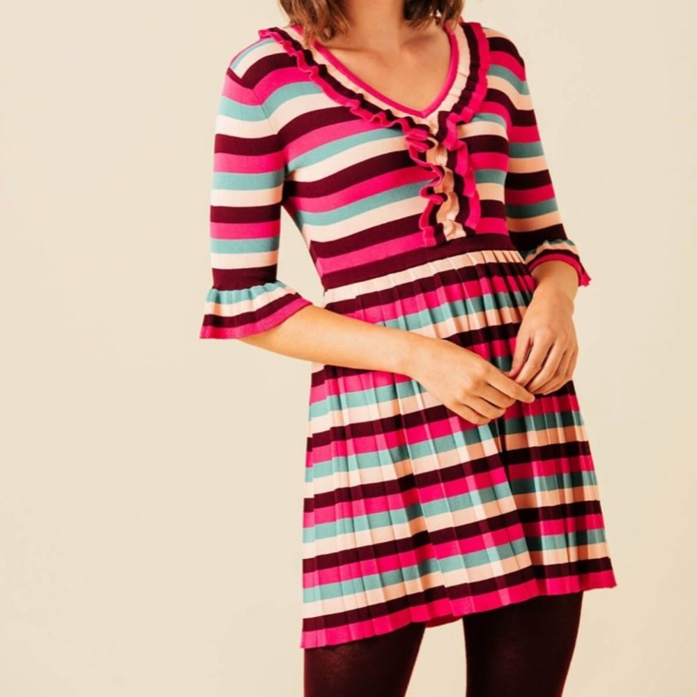 Harkel - Stripe Sweater Dress